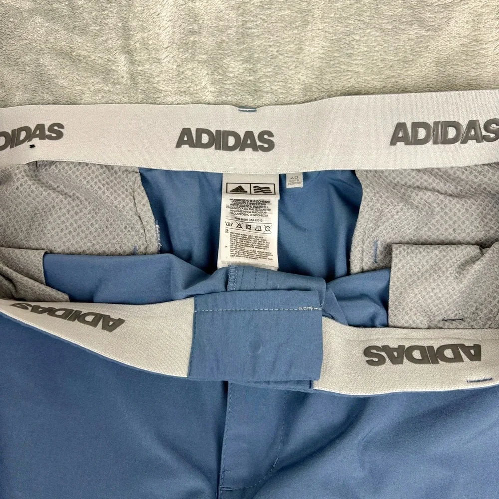 Adidas‎ Shorts Mens 40 Blue Ultimate 365 Golf Chino Stretch Performance Comfort